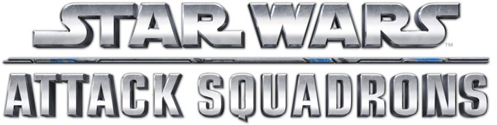 Star Wars Attack Squadrons Transparent Logo - Metal (800x254), Png Download