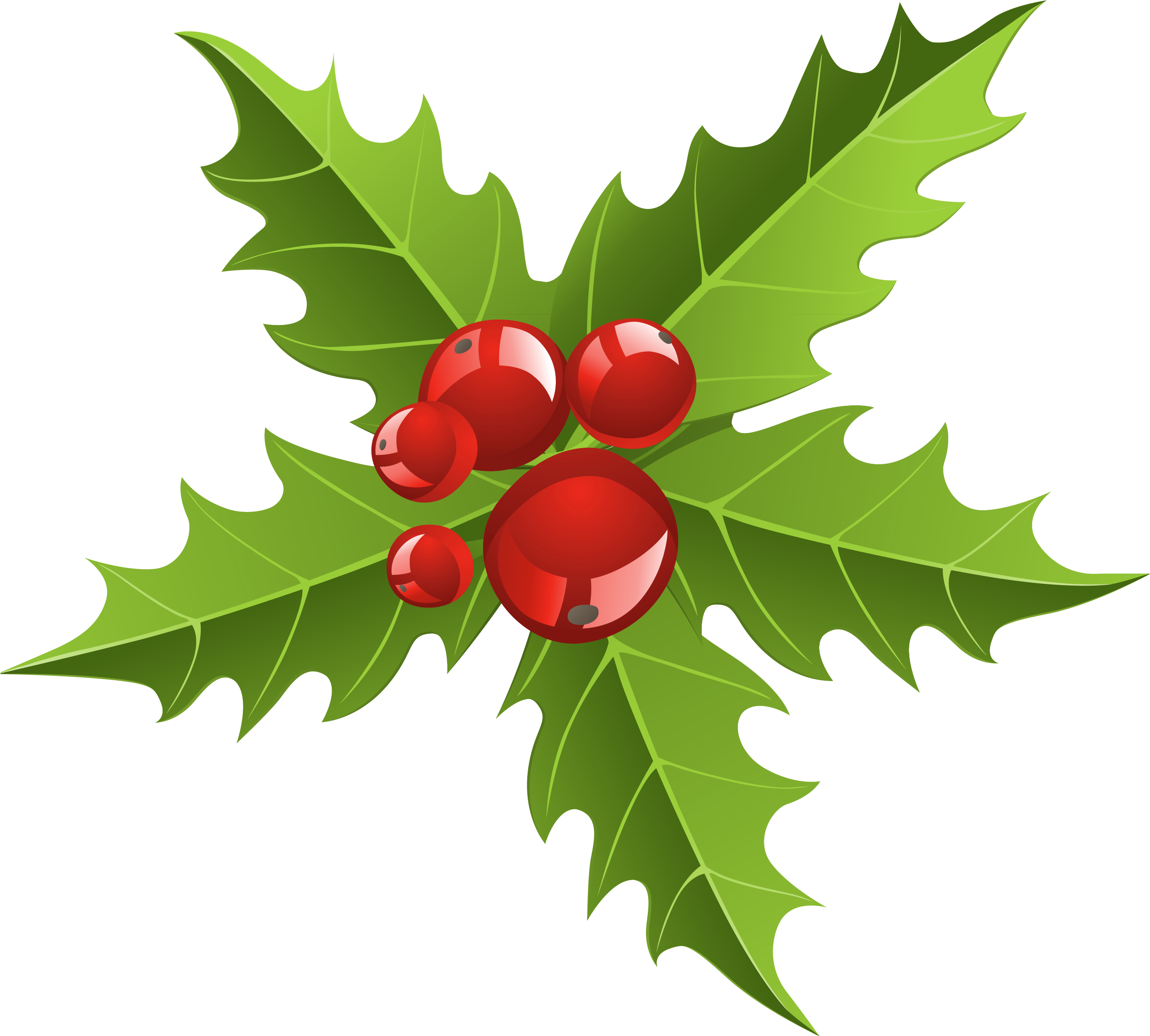 Christmas Clipart Mistletoe At Getdrawings - Christmas Day (2644x2644), Png Download