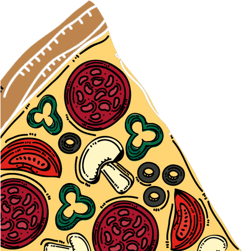 Pizza Png Hd Free Vector - Pizza Png Hd (499x536), Png Download