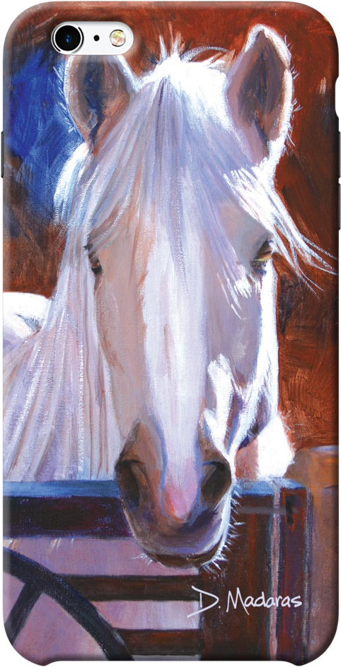 Angel Horse Phone Case For Iphone Samsung - Madaras Gallery (500x1000), Png Download