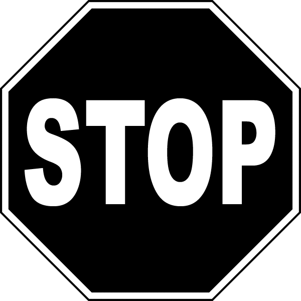 Black Stop Sign Png - Safetysign.com Ear Protection Must Be Worn Sign (600x600), Png Download