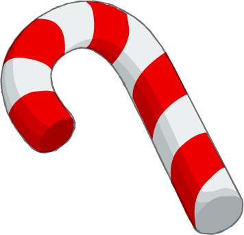 Candycane - Candy Cane Png (356x343), Png Download