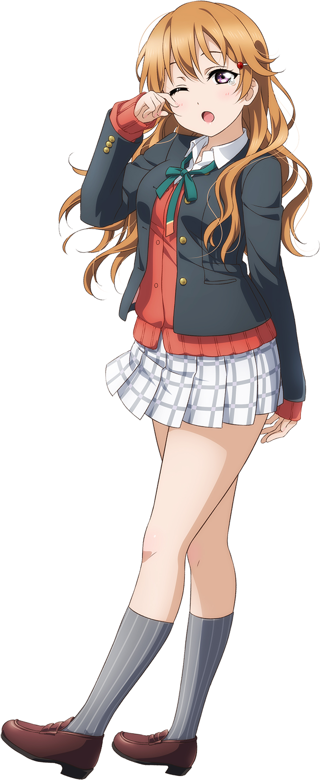 Kanata School Uniform - Love Live Perfect Dream Project Kanata (1056x1600), Png Download