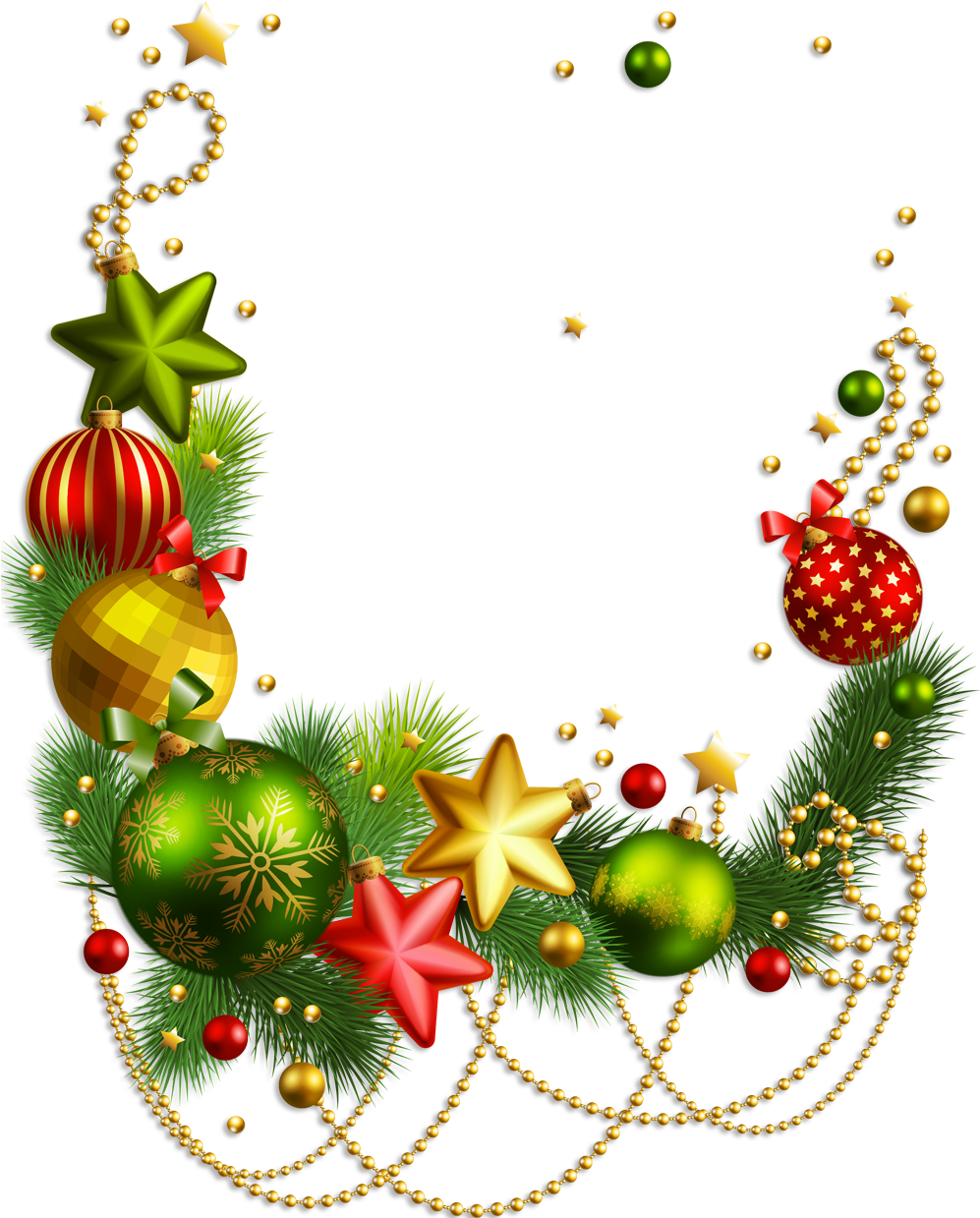 Clip Art Transparent Download Xmas Decorations Free (1008x1250), Png Download
