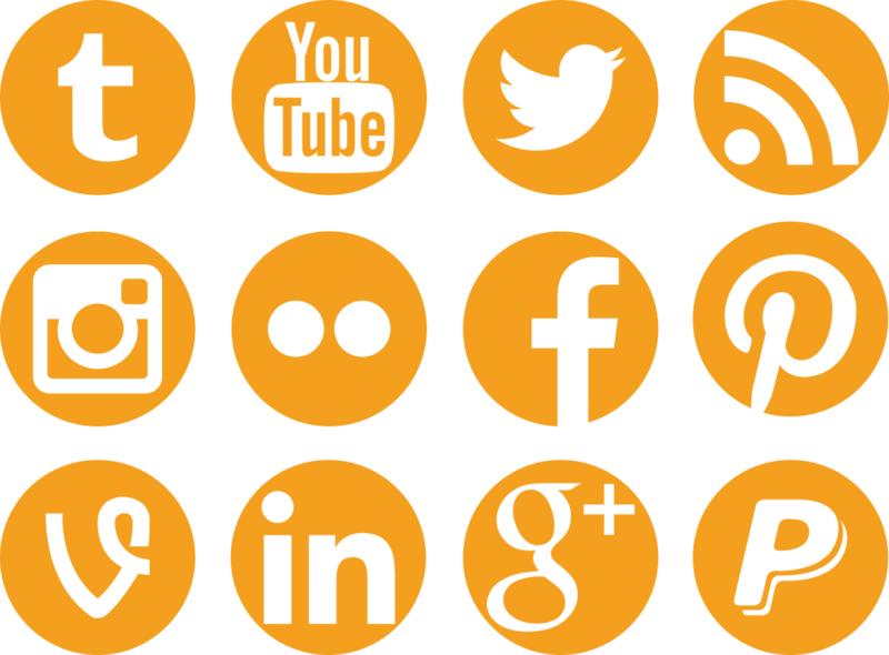 Social Media Icons Png - Marketing With Social Media 10 Easy Steps (800x590), Png Download