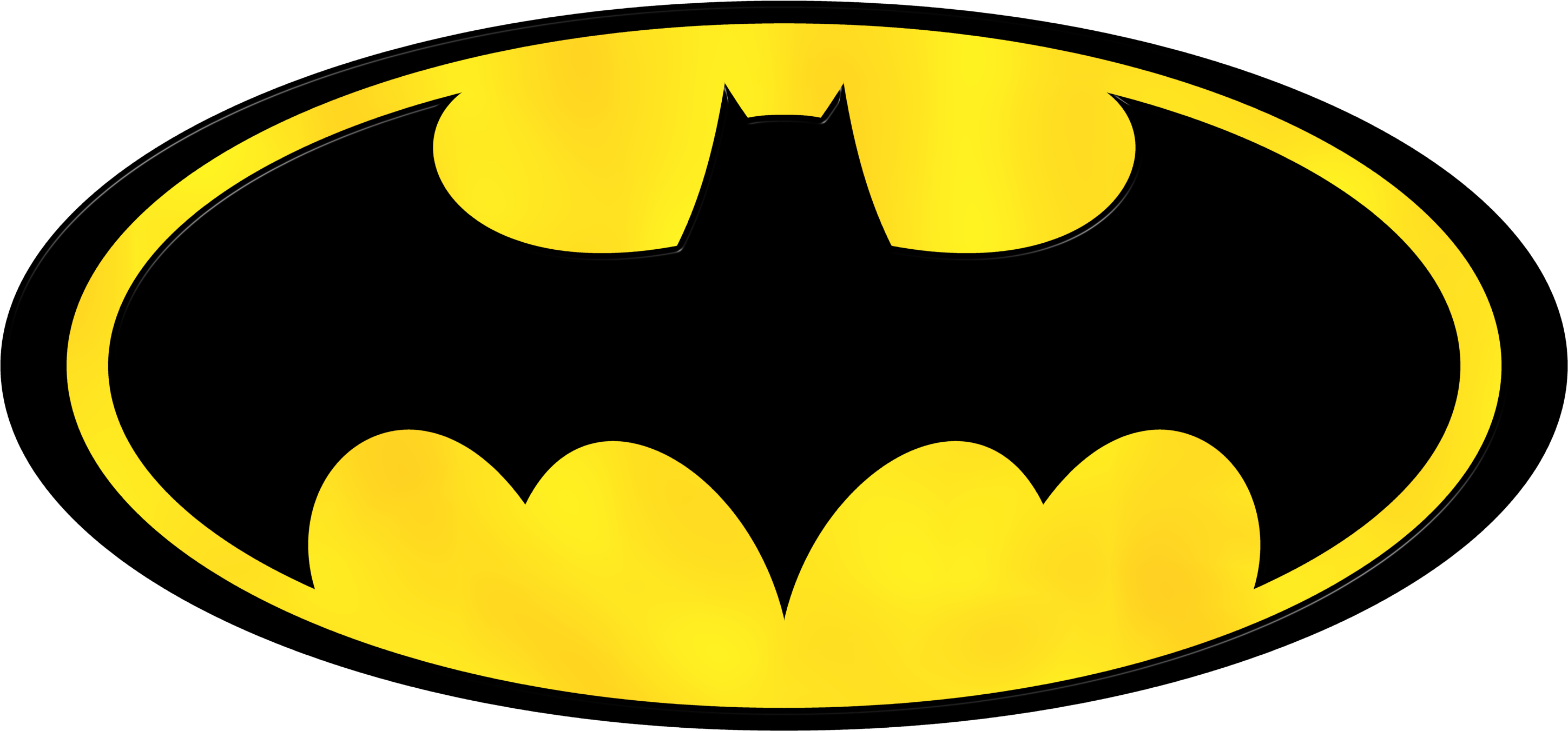 Batman Logo Sign Png - Batman Logo (1024x478), Png Download