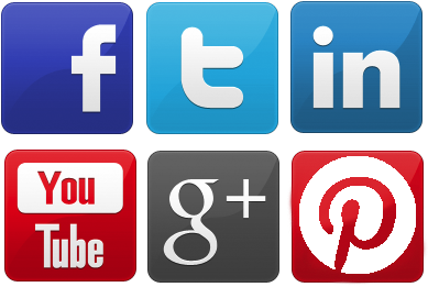 Free Icons Png - Social Media Icons Png Large (400x300), Png Download