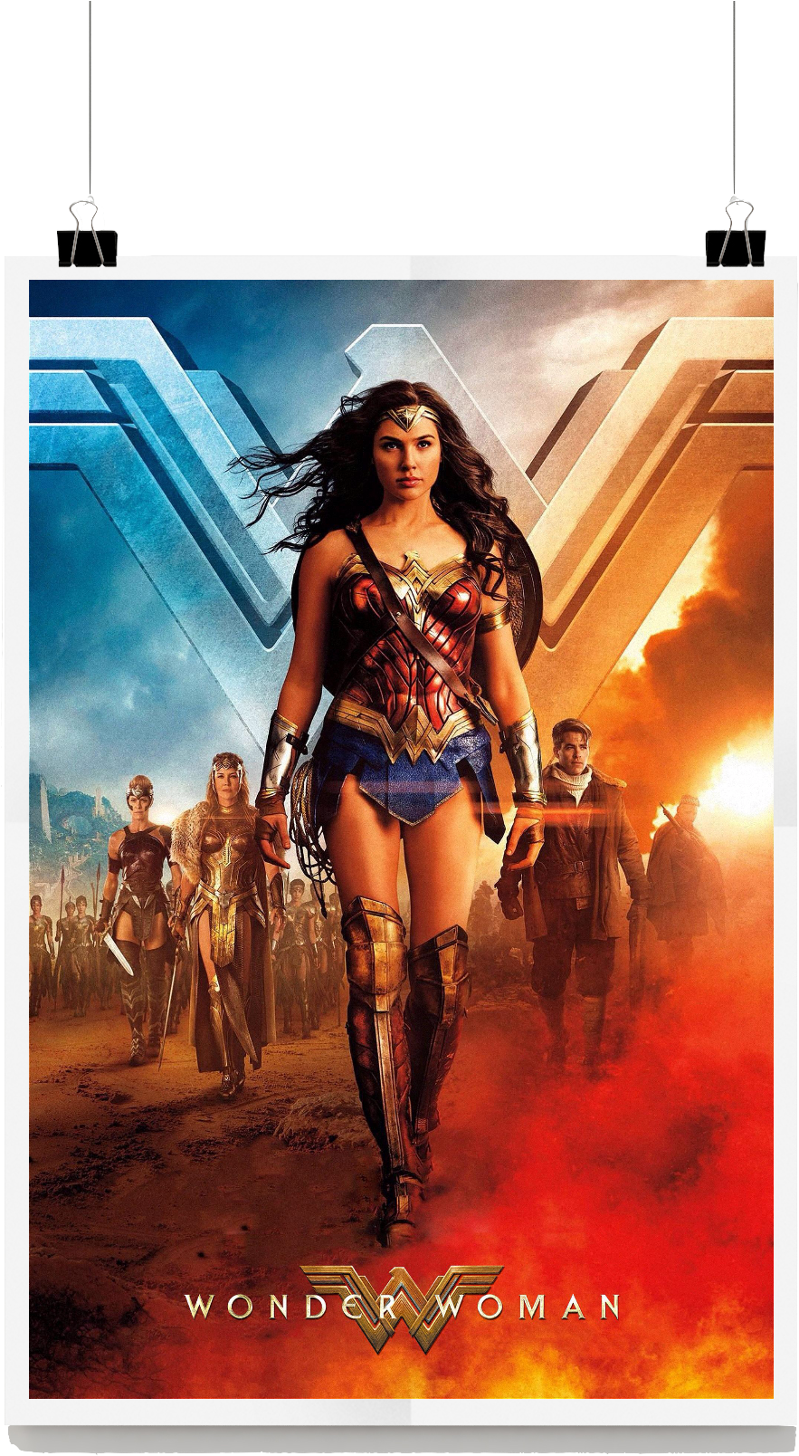 Wonder Woman Movie Review - Wonder Woman Wallpapers Phone (934x1631), Png Download