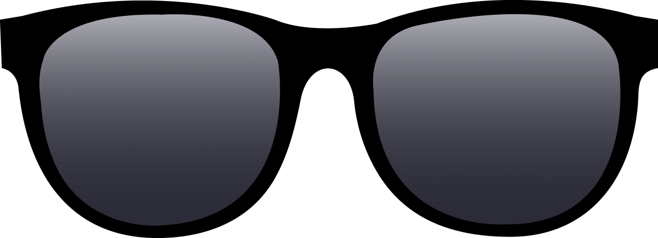 Free Png Sun Glasses Png Images Transparent - Clip Art Sun Glasses (850x308), Png Download