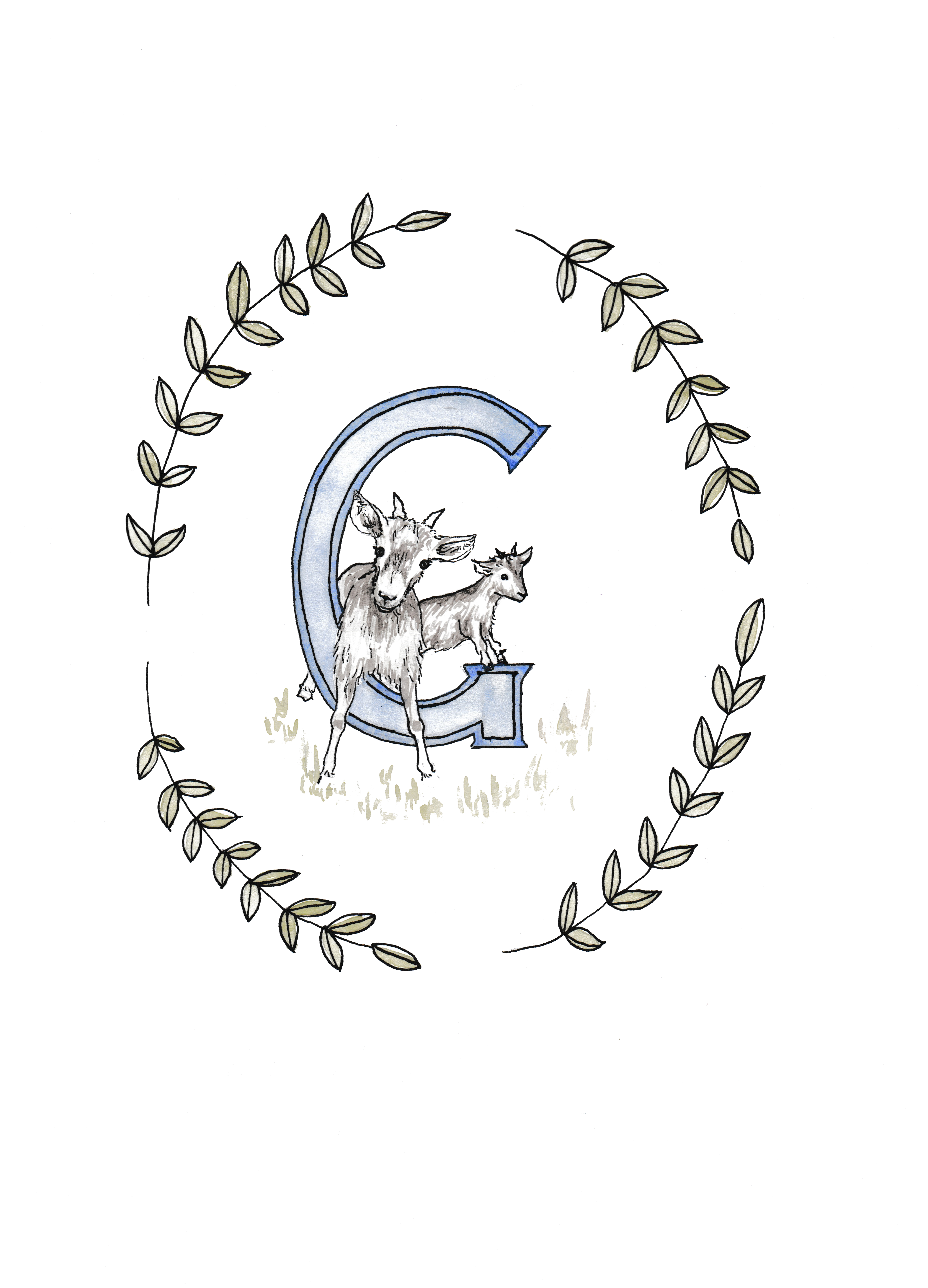 Alphabet Art Print - Illustration (5100x7008), Png Download