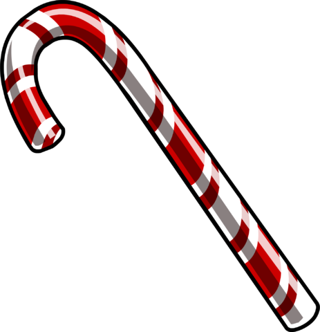 Candy Cane Cane - Candy Cane Png (463x480), Png Download