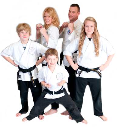 Martial Arts & Self-defense Concepts - Family Martial Arts (386x418), Png Download