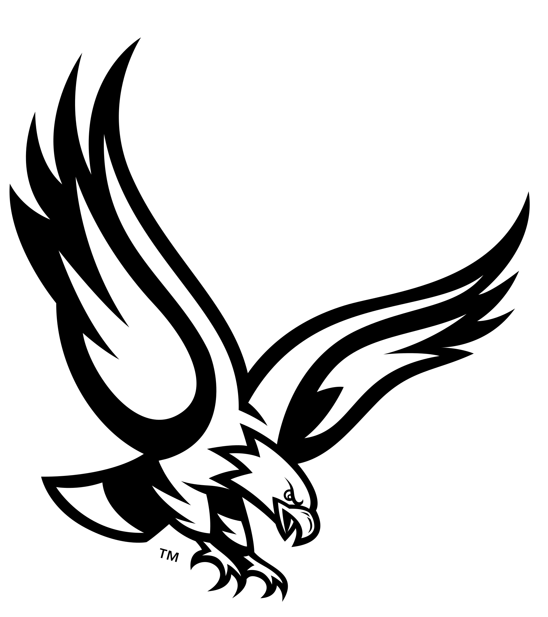 Boston College Eagles Logo Png Transparent - Eagle Logo Vector Png (2400x2400), Png Download