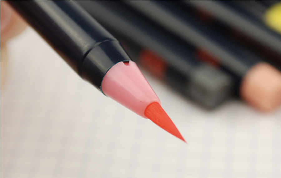 Akashiya Sai Watercolor Brush Pen (900x900), Png Download