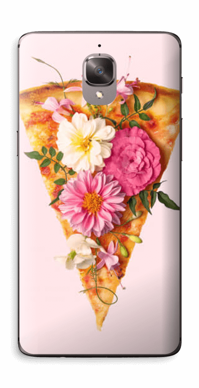 Floral Pizza - Flowers Pizza (412x800), Png Download