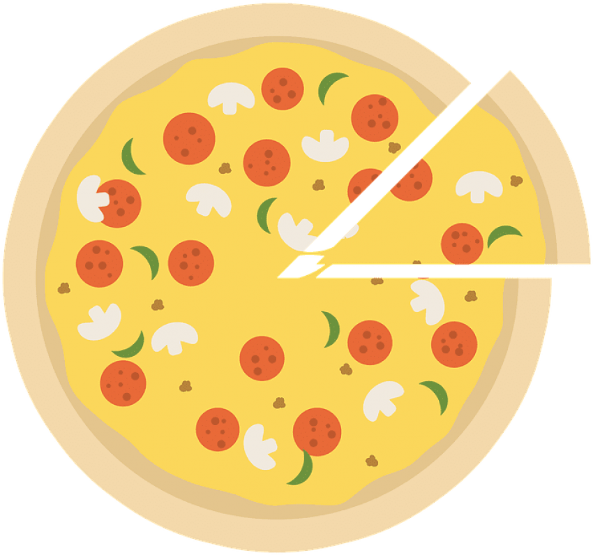 Pizza, Pizza Icon, Pizza Slice, Slice Of Pizza, Emblem - Pizza Party Slice Icon (720x720), Png Download