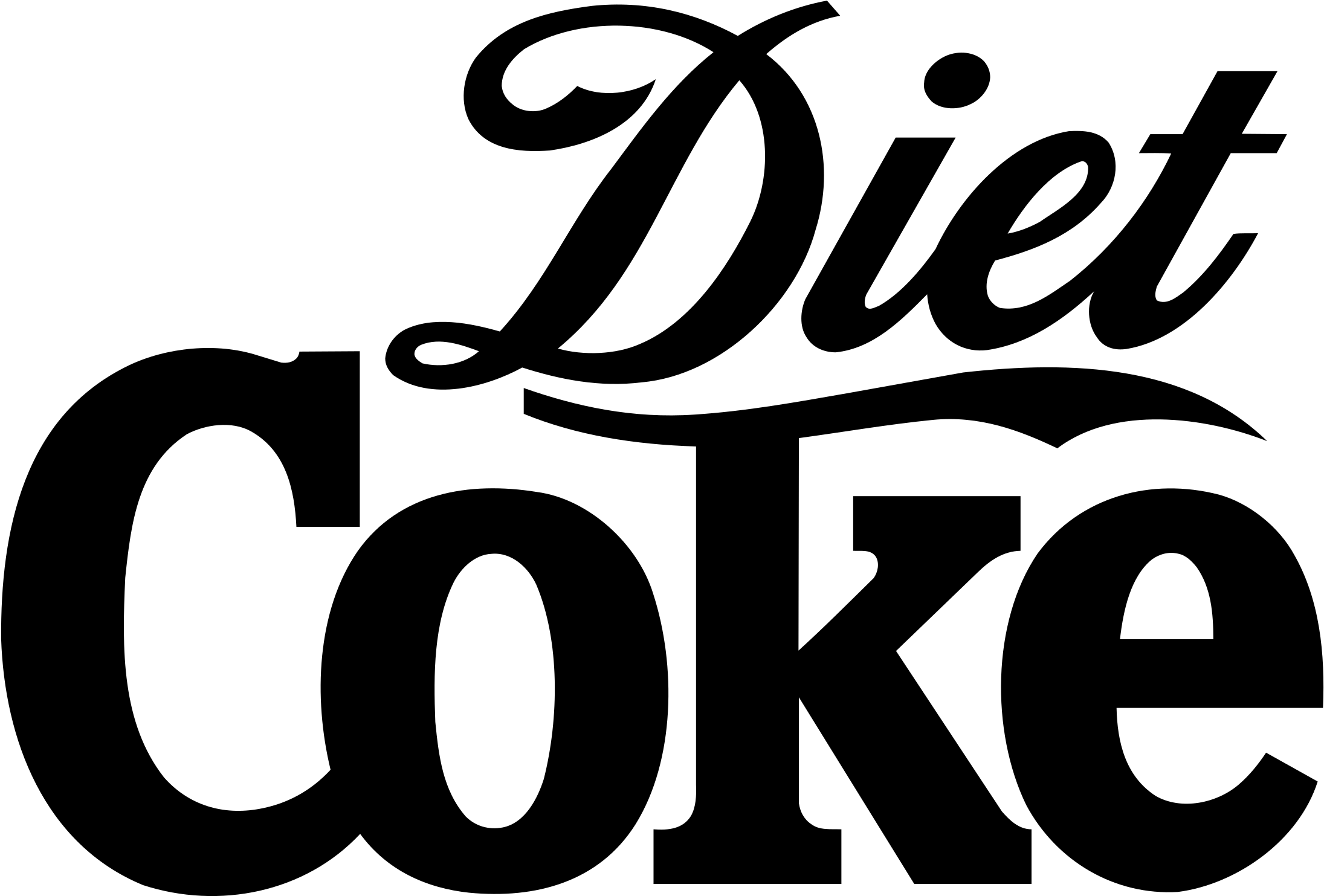Transparent Svg Vector Freebie - Diet Coke Black Logo Png (2400x2400), Png Download