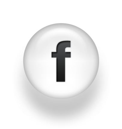 098105 Black White Pearl Icon Social Media - Facebook Logo Black And White (480x480), Png Download