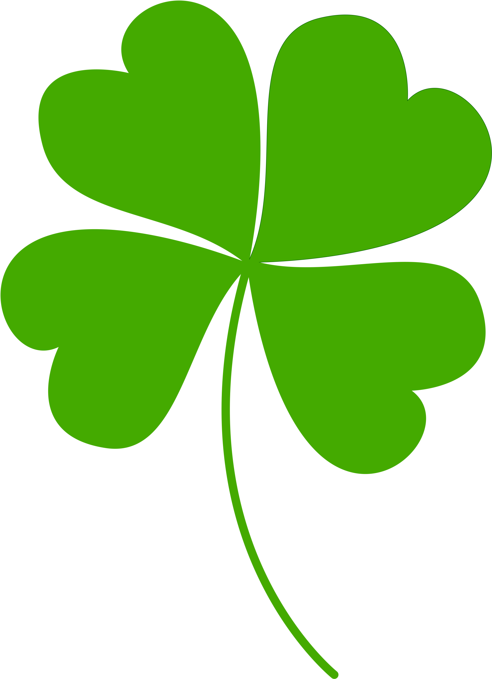 Four Leaf Clover Transparent (2400x2400), Png Download