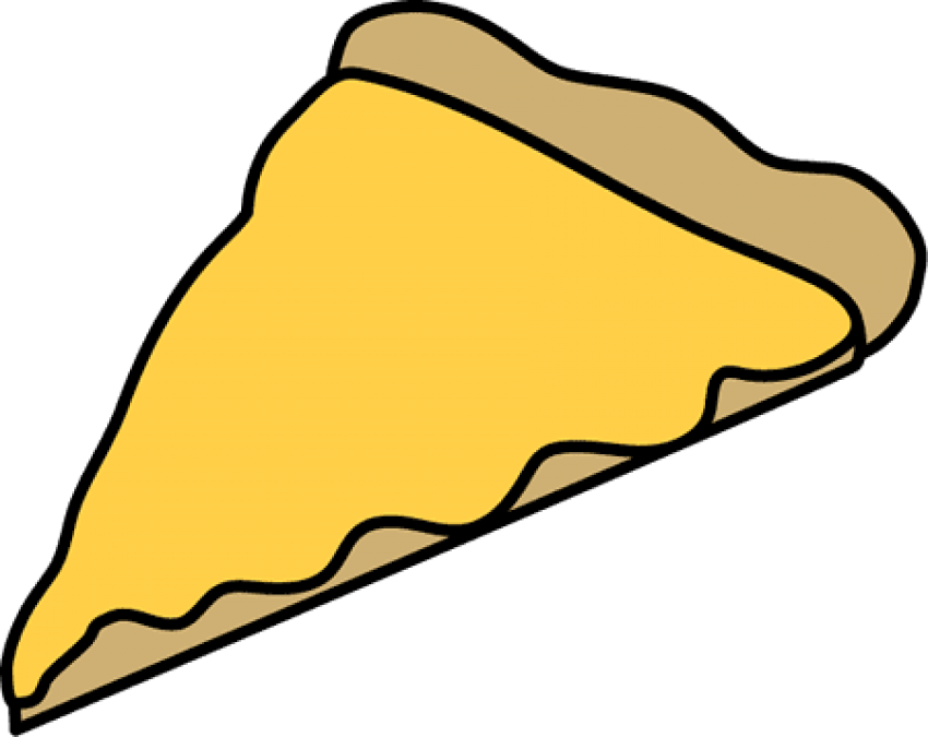 Pizza Clip Slice - Cheese Pizza Clipart (450x357), Png Download