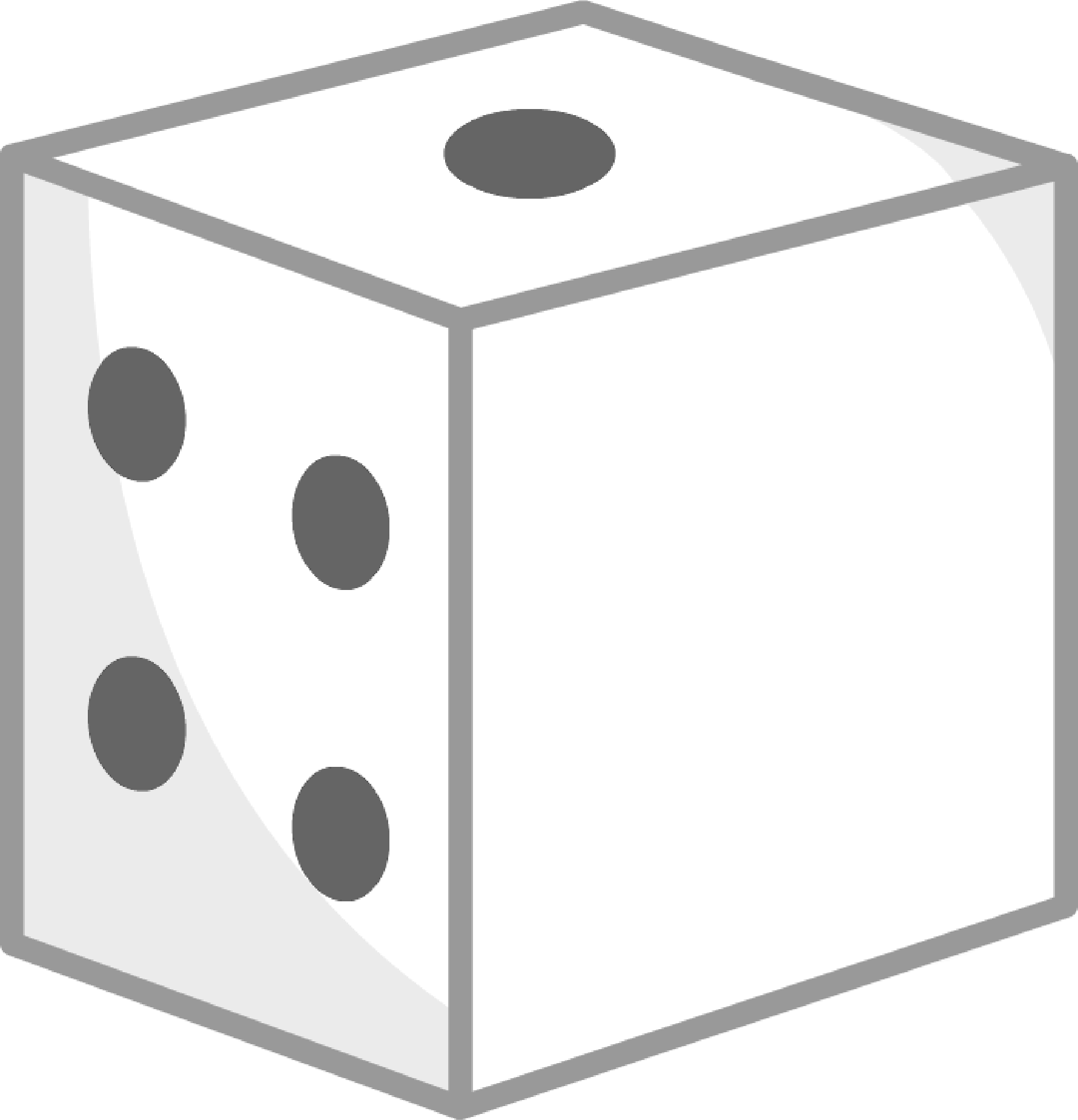 Dice - Portable Network Graphics (1780x1849), Png Download