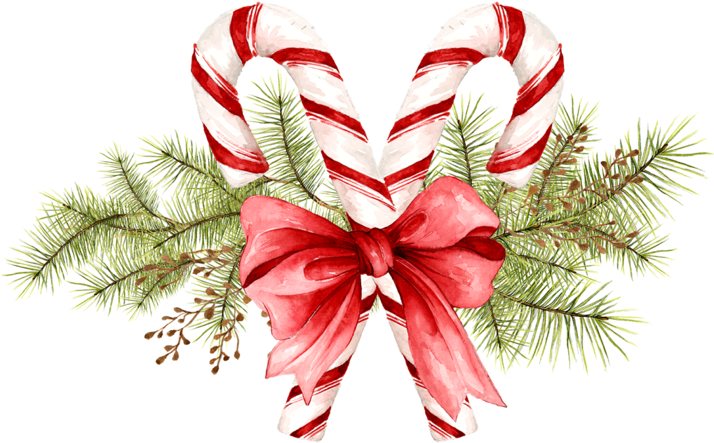 Free Christmas Png Watercolor (1024x707), Png Download