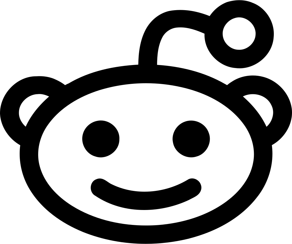 Reddit Alien Head Logo Comments - Reddit Logo Transparent (980x818), Png Download