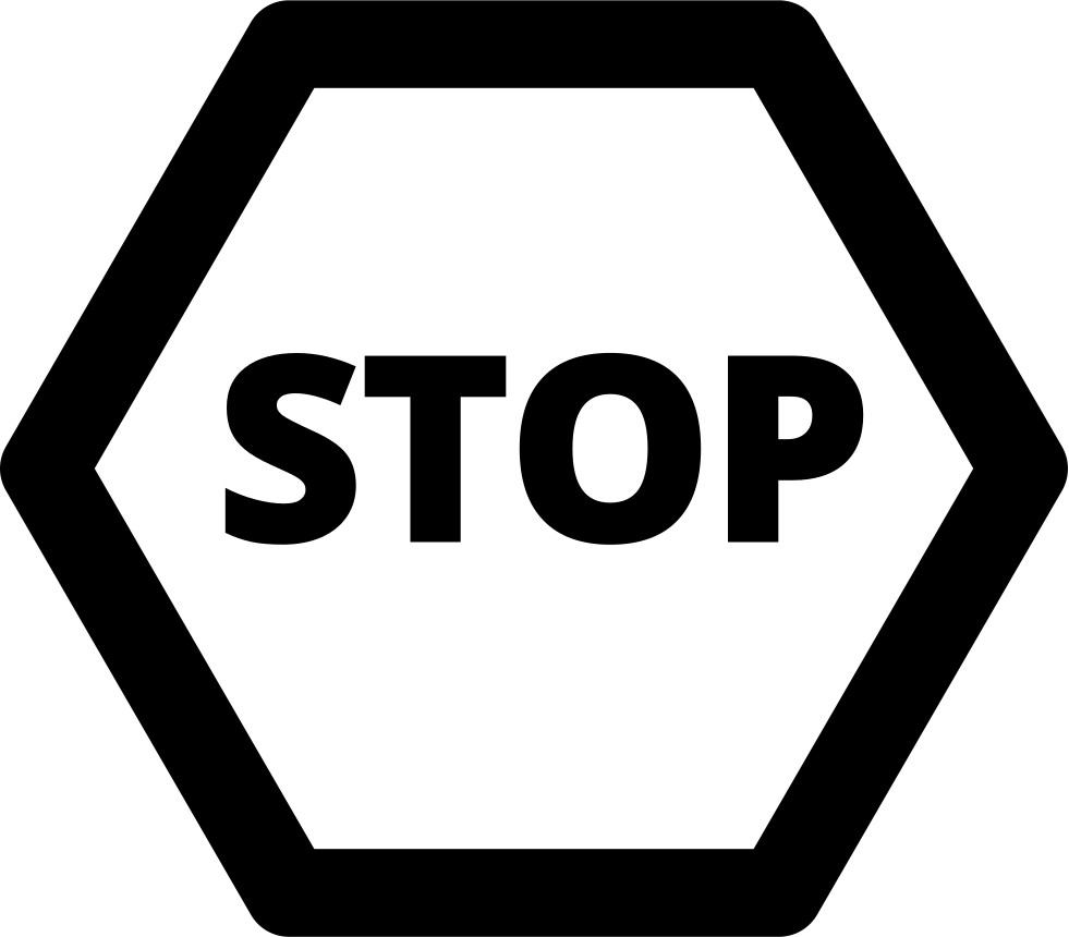 Stop Sign - - Stop Sign Icon Png (981x860), Png Download