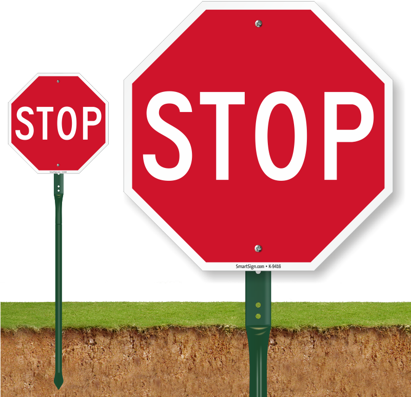 Zoom, Price, Buy - Dot Stop Sign (800x800), Png Download