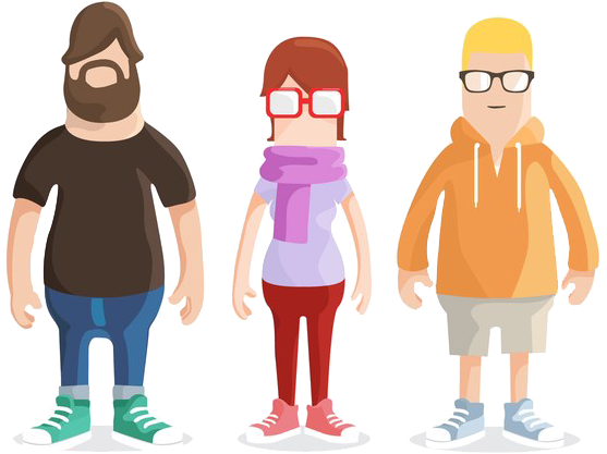 Cartoon Model Sheet Animation Illustration - Cartoon (686x514), Png Download