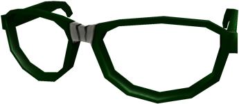 Nerd Glasses Png - Roblox Green Nerd Glasses (420x420), Png Download