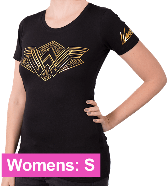 Wonder Woman Logo Women's T-shirt - Dress (600x600), Png Download