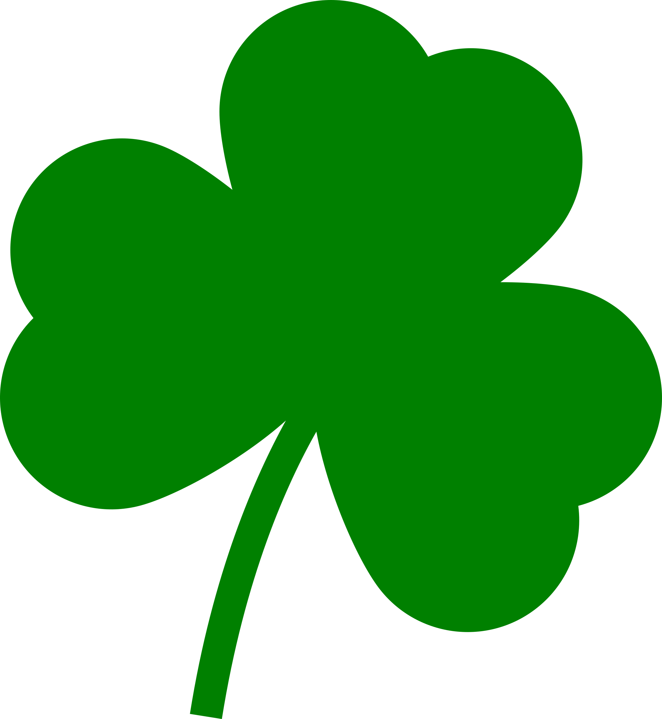 Images Transparent Free Download - Clover Transparent (2211x2400), Png Download