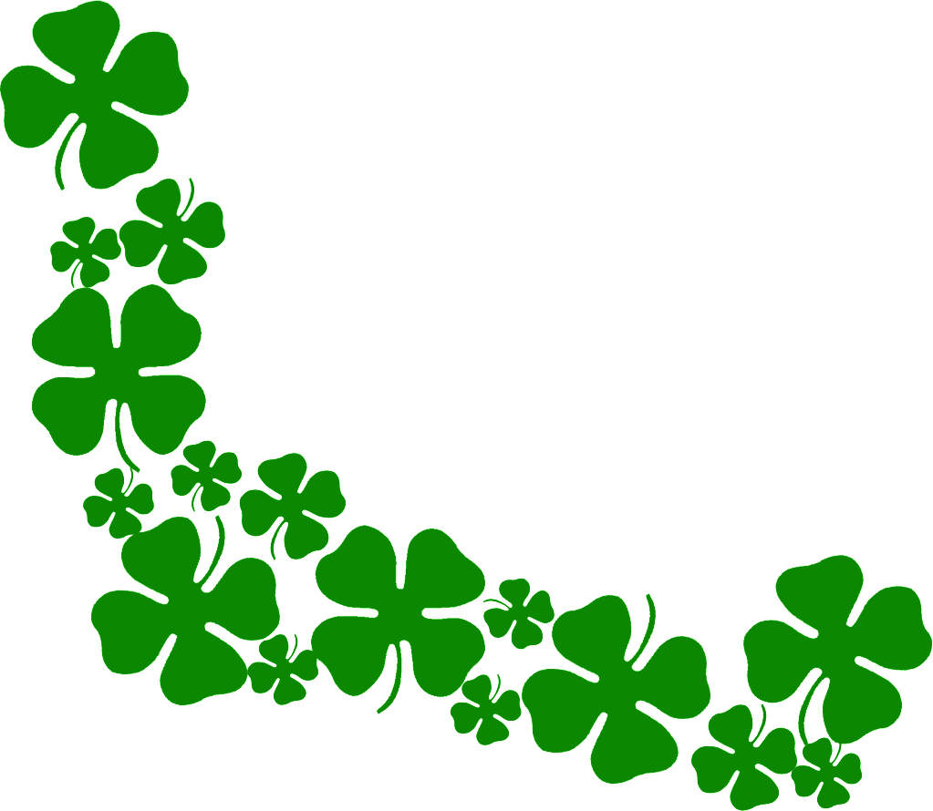 Clover Png - Four Leaf Clovers Clipart (1023x890), Png Download