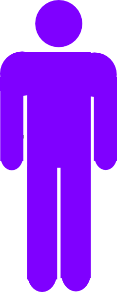 Stick Figure Png (240x598), Png Download