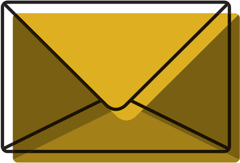 Envelope Silhouette At Getdrawings - Envelope (550x550), Png Download