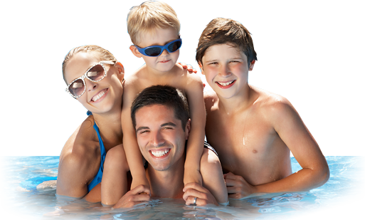 Clip Art Images - Swimming Pool People Png (513x309), Png Download