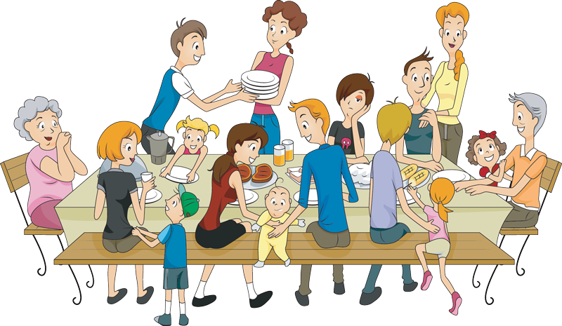 So Good To See You Again' - Family Reunion Clip Art (800x465), Png Download