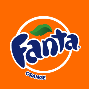 Coca Cola Logo Text Transparent Png Stickpng - Fanta Logo Png (400x400), Png Download