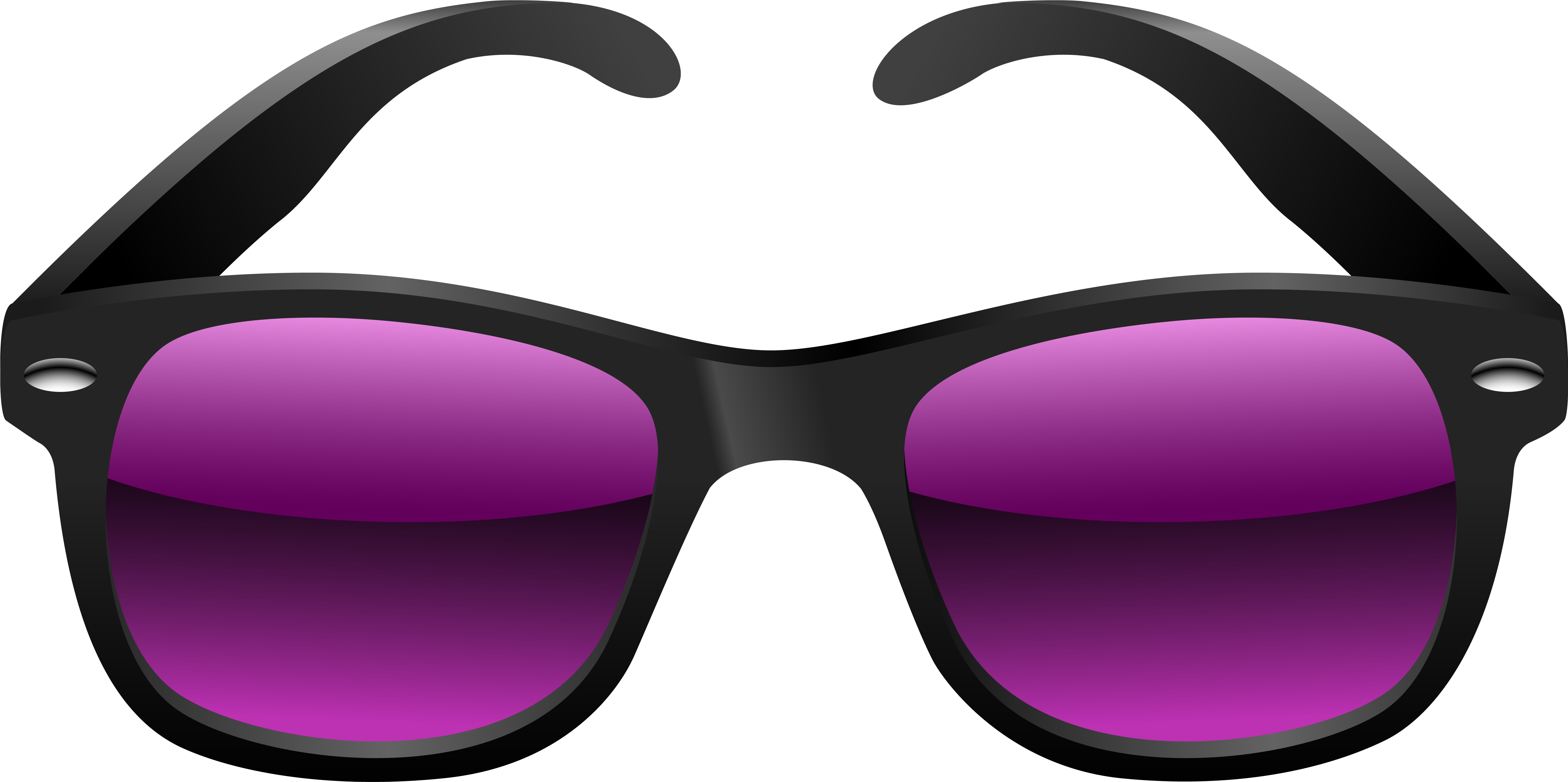 Clipart Sunglasses Free For Download On Rpelm Jpg Library - Clip Art Sun Glass (6197x3092), Png Download