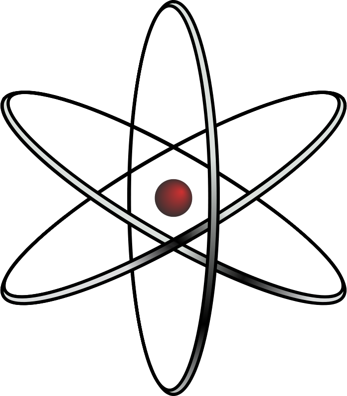 A Stylized Atom - Atom Clipart (701x800), Png Download