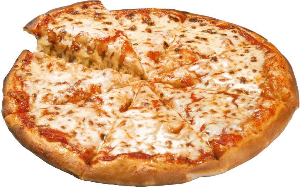Cheese Pizza Slice Png - Margarita Pizza With Ham (800x800), Png Download