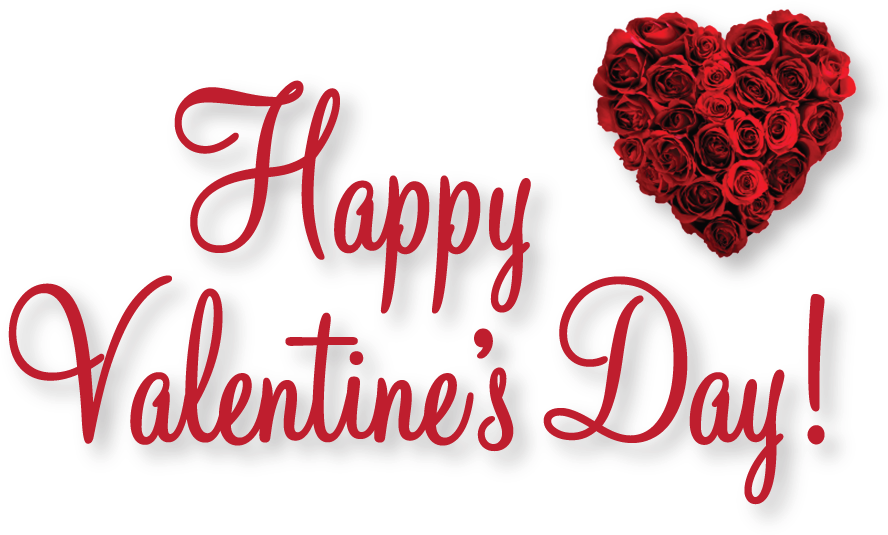 Happy Valentine's Day Png Hd - Happy Valentine Day Png (900x548), Png Download