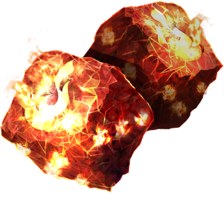 Crimsonblizzarddice - Crimson Dice (452x410), Png Download