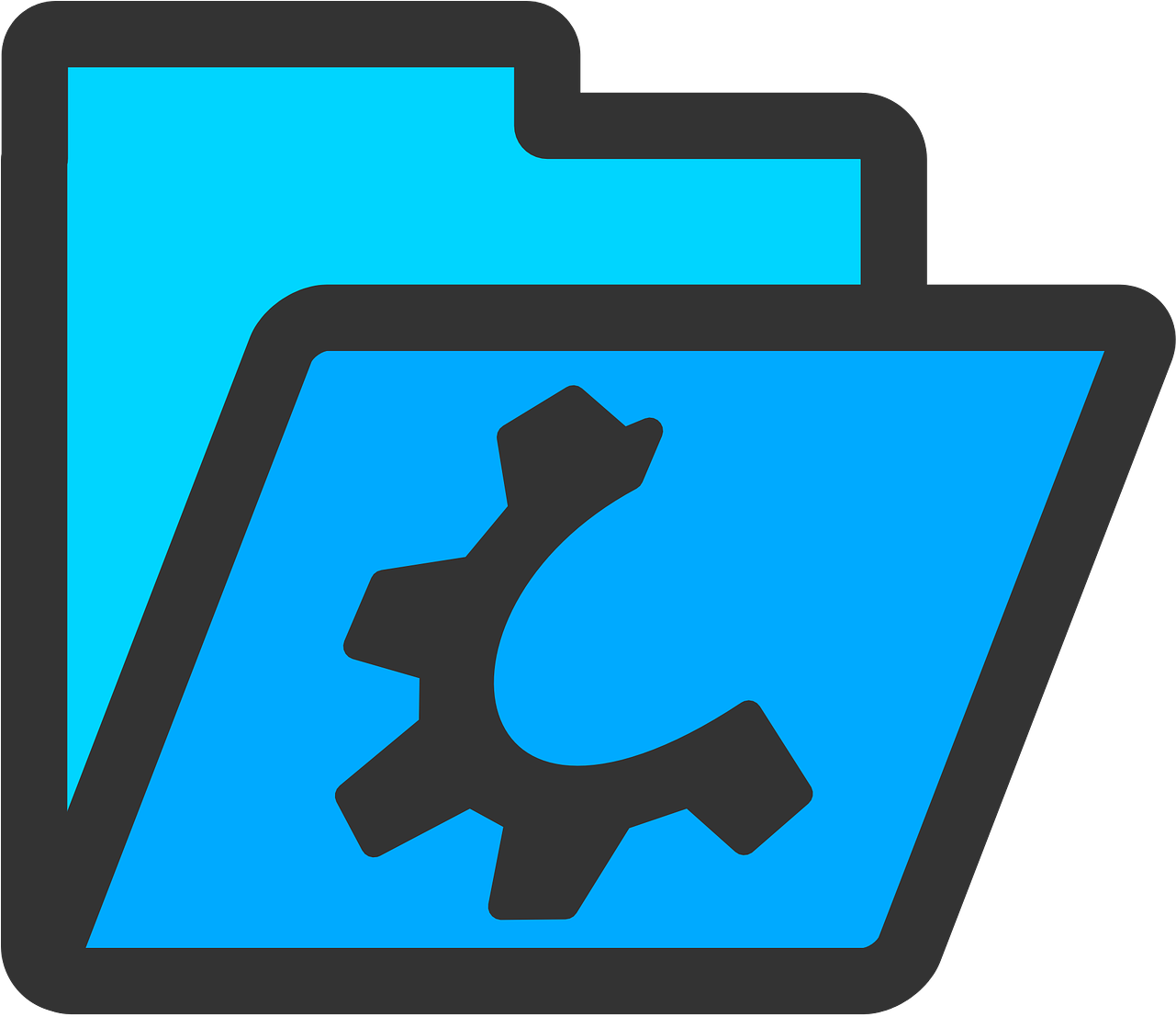 Vector Graphics,free Illustrations - Pasta Computador Png (1280x1212), Png Download