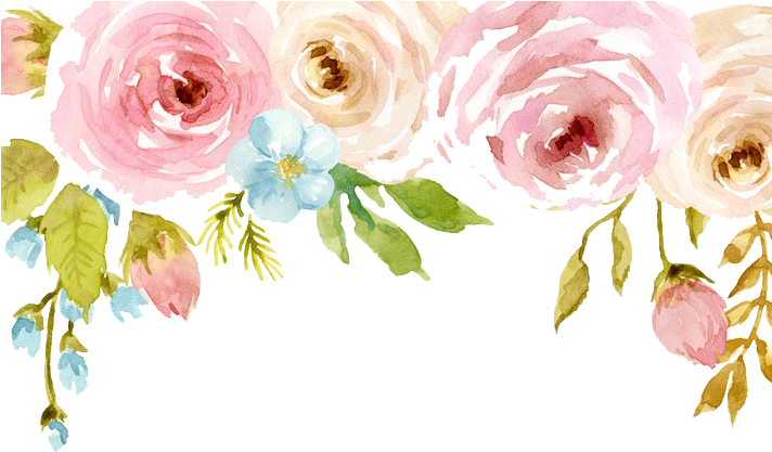 Watercolor Flowers Png Free Download - Happy Birthday My Sweet Cousin