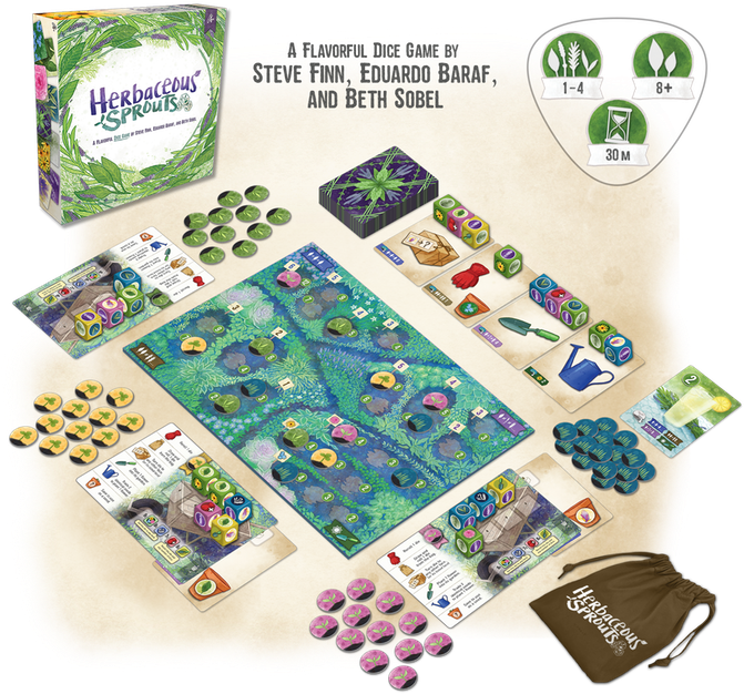 Herbaceous Was A Kickstarted Game From Last Year That - Board Game (680x661), Png Download