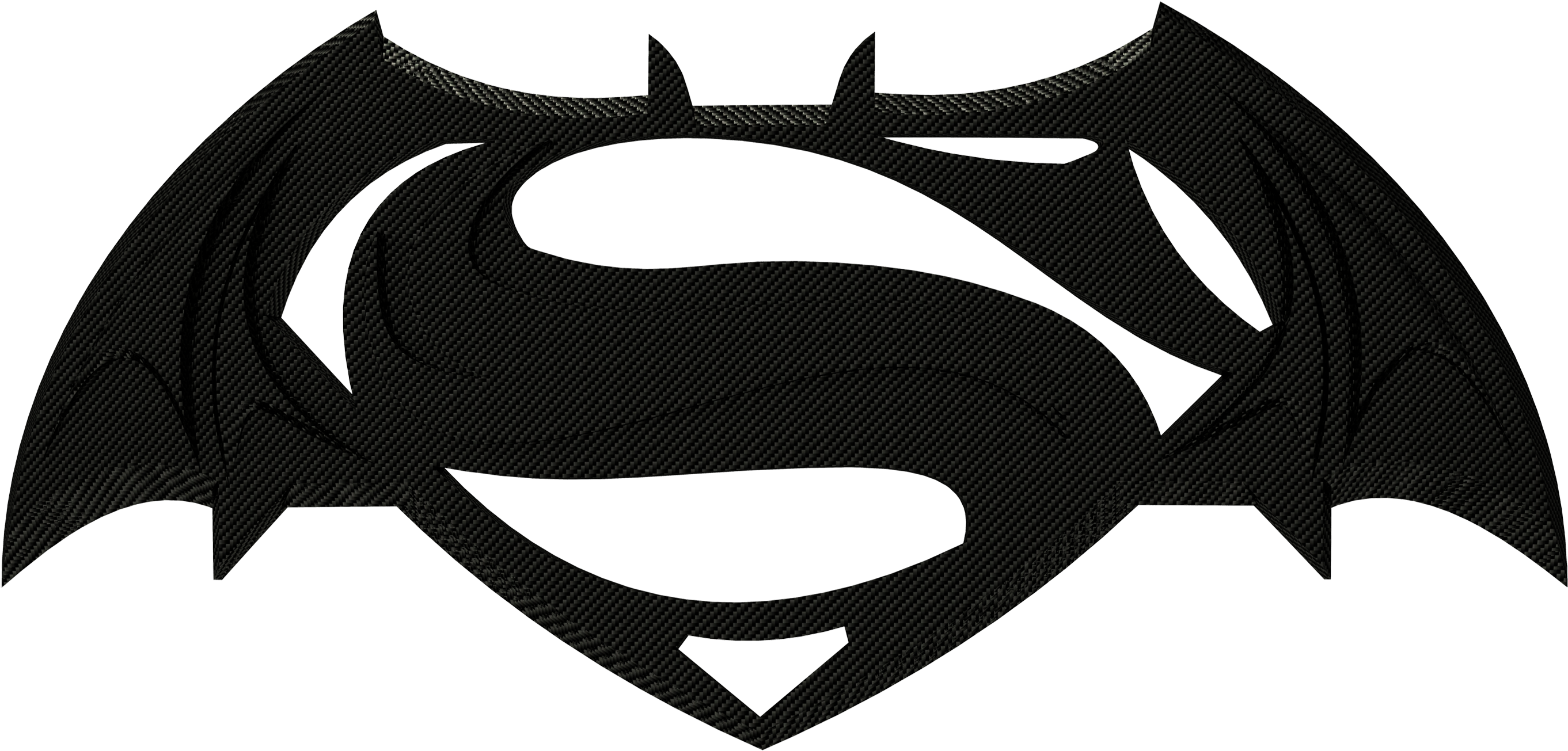 Drawn Batman Transparent Background - Batman Vs Superman Logo Png (3000x1688), Png Download