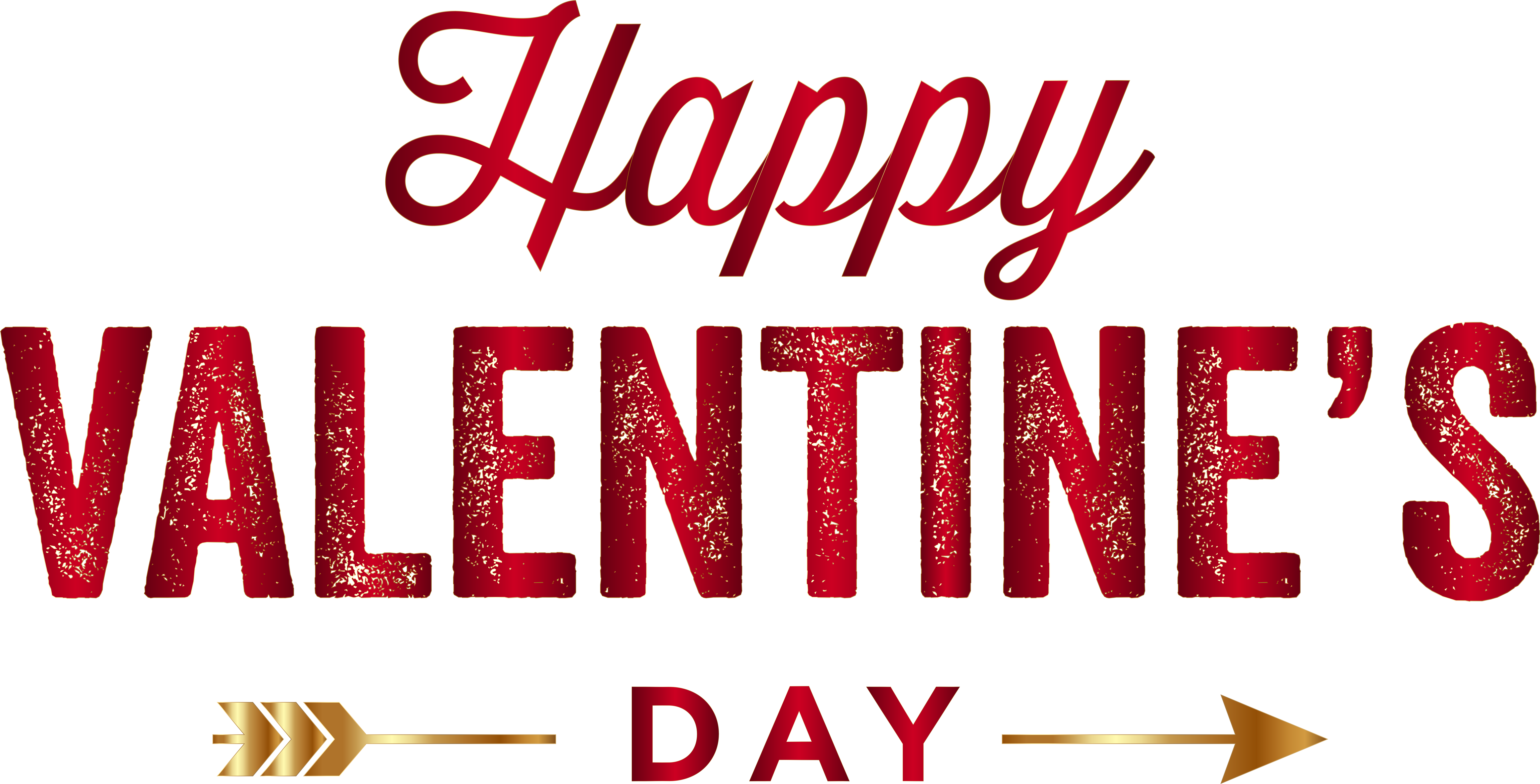 Holidays - Happy Valentine Day Png (3518x1792), Png Download