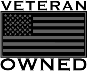 At Northern Arrows We Are Proud To Be A Veteran Owned - American Flag Sticker (drab) (480x372), Png Download